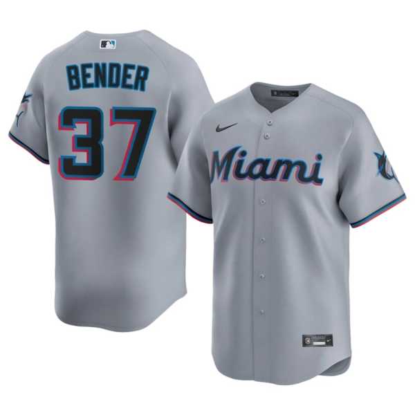 202620Anthony20Bender20miami20marlins20baseball20jersey20gray.jpg