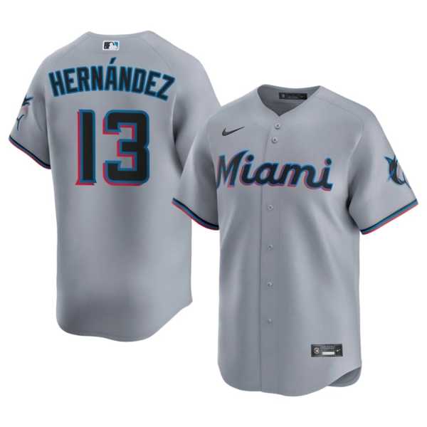 202620Heriberto20Hernandez20miami20marlins20baseball20jersey20gray.jpg