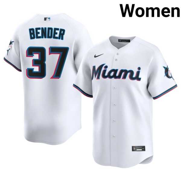 Women20202620Anthony20Bender20miami20marlins20baseball20jersey20white.jpg