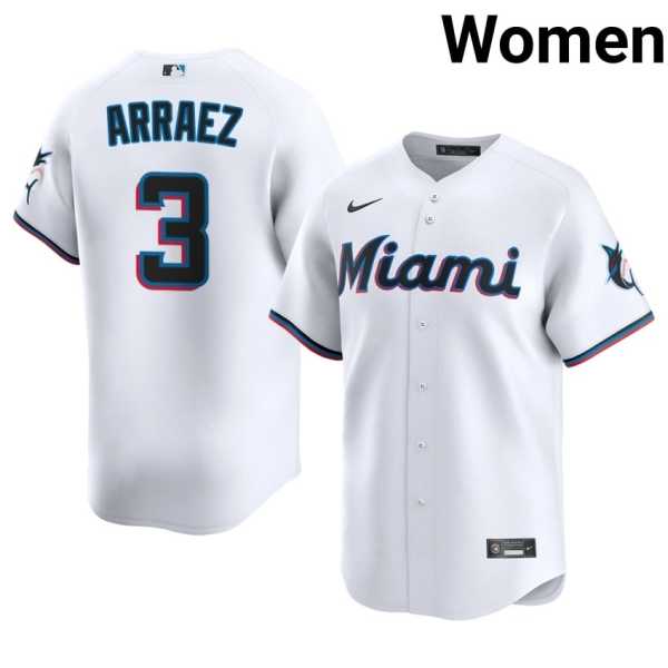 Women20202620Luis20Arraez20miami20marlins20baseball20jersey20white.jpg
