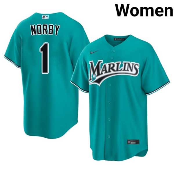 Women20Connor20Norby20202620miami20marlins20baseball20jersey20teal.jpg