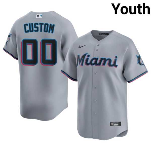 Youth20202620Custom20miami20marlins20baseball20jersey20gray.jpg