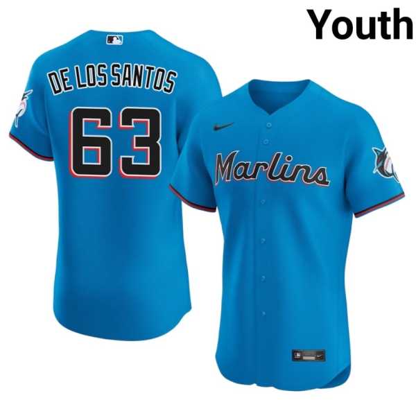 Youth20202620Deyvison20De20Los20Santos20miami20marlins20baseball20jersey20blue.jpg