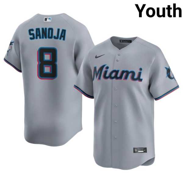 Youth20202620Javier20Sanoja20miami20marlins20baseball20jersey20gray.jpg