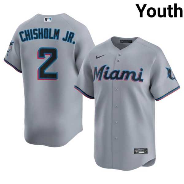 Youth20202620Jazz20Chisholm20Jr.20miami20marlins20baseball20jersey20gray.jpg