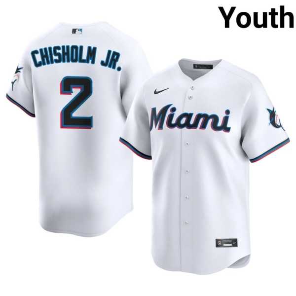 Youth20202620Jazz20Chisholm20Jr.20miami20marlins20baseball20jersey20white.jpg