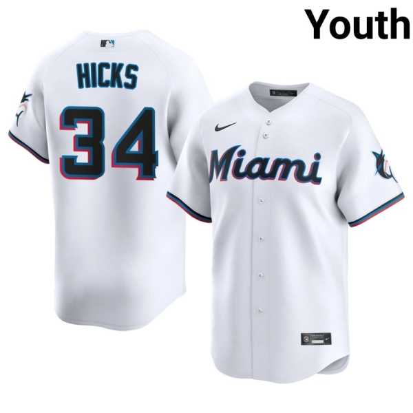 Youth20202620Liam20Hicks20miami20marlins20baseball20jersey20white.jpg