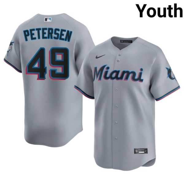 Youth20202620Michael20Petersen20miami20marlins20baseball20jersey20gray.jpg